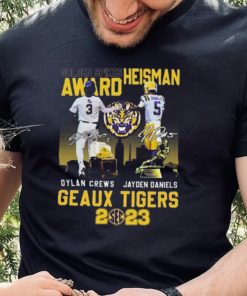 Golden Spikes Award Heisman Dylan Crews And Jayden Daniels Geaux Tiger Sec 2023 Signatures T shirt 4 Golden Spikes Award Heisman Dylan Crews And Jayden Daniels Geaux Tiger Sec 2023 Signatures T shirt