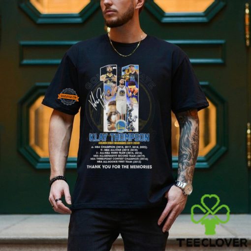 Golden State Warriors 11 Klay Thomson 2011 2024 Thank You For The Memories T Shirt