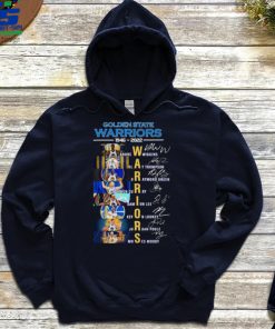 Golden State Warriors 1946 2022 NBA Finals Champions Signatures New Design T Shirt 3 Golden State Warriors 1946 2022 NBA Finals Champions Signatures New Design T Shirt