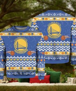Golden State Warriors Basketball Ugly Christmas Sweater