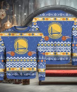 Golden State Warriors Basketball Ugly Christmas Sweater