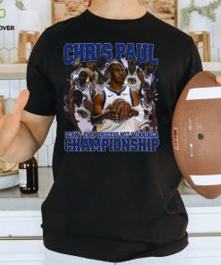 Golden State Warriors Chris Paul I can’t even process not winning a Championship shirt