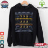 Sport Balls Christmas Lights Sweatshirt, Football Baseball Basketball Christmas Hat T Shirt