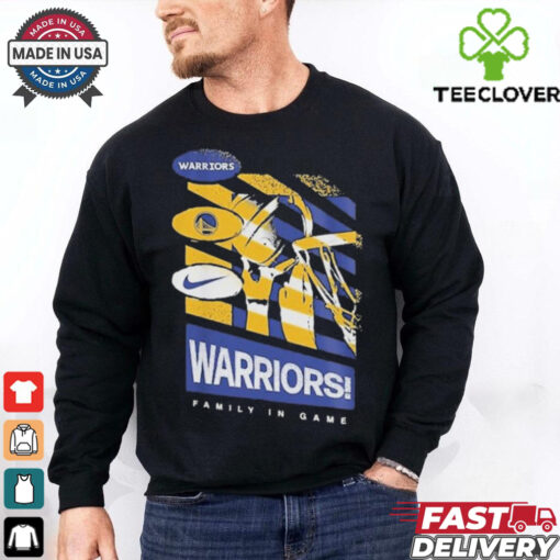 Golden State Warriors Family In Game Nike Vintage T Shirts