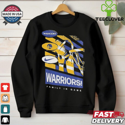 Golden State Warriors Family In Game Nike Vintage T Shirts