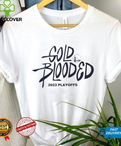 Golden State Warriors Gold Blooded 2023 Playoffs 2023 new hoodie, sweater, longsleeve, shirt v-neck, t-shirt