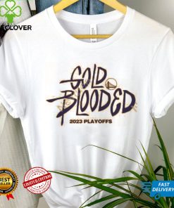 Golden State Warriors Gold Blooded 2023 Playoffs Warriors Hoodie