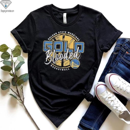 Golden State Warriors Gold Blooded Basketball NBA Playoff Shirt