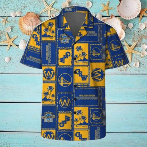 Golden State Warriors Hawaii Set Summer Pattern 3D Hawaiian Shirt And Shorts