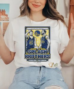 Golden State Warriors Klay Thompson vs Stephen Curry Splash Brother 2024 shirt