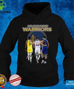 Golden State Warriors Poole Thompson Curry signatures shirt