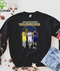 Golden State Warriors Poole Thompson Curry signatures hoodie, sweater, longsleeve, shirt v-neck, t-shirt