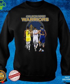 Golden State Warriors Poole Thompson Curry signatures hoodie, sweater, longsleeve, shirt v-neck, t-shirt