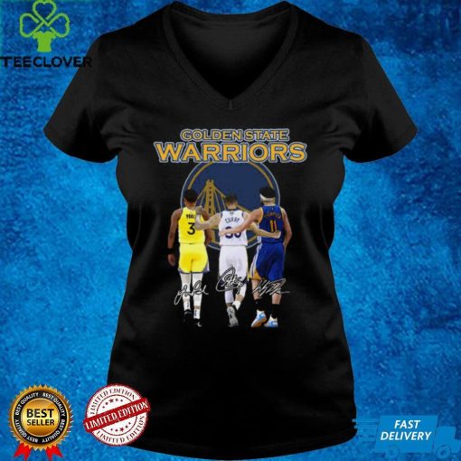 Golden State Warriors Poole Thompson Curry signatures hoodie, sweater, longsleeve, shirt v-neck, t-shirt