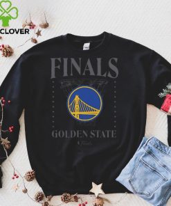 Golden State Warriors Sportiqe 2022 NBA Finals Stacked Hoop T Shirt
