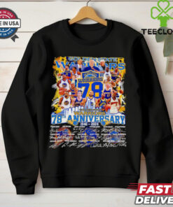 Golden State Warriors The Warriors 78th Anniversary 1946 2024 signature shirt