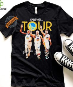 Golden State Warriors Thompson Curry Green Farewell Tour Unisex T Shirt