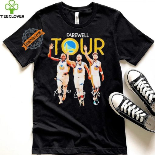 Golden State Warriors Thompson Curry Green Farewell Tour Unisex T Shirt