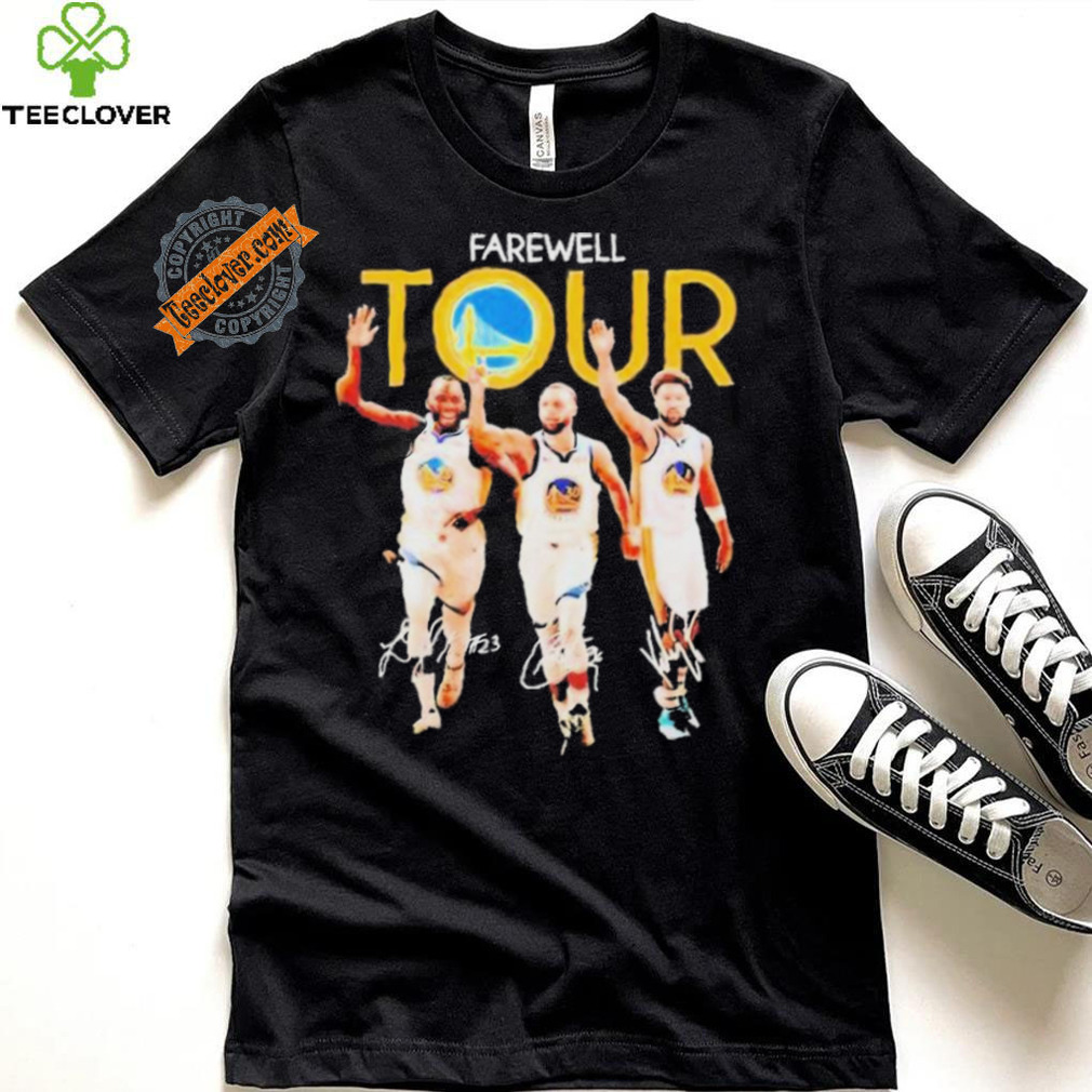 Golden State Warriors Thompson Curry Green Farewell Tour Unisex T Shirt Golden State Warriors Thompson Curry Green Farewell Tour Unisex T Shirt