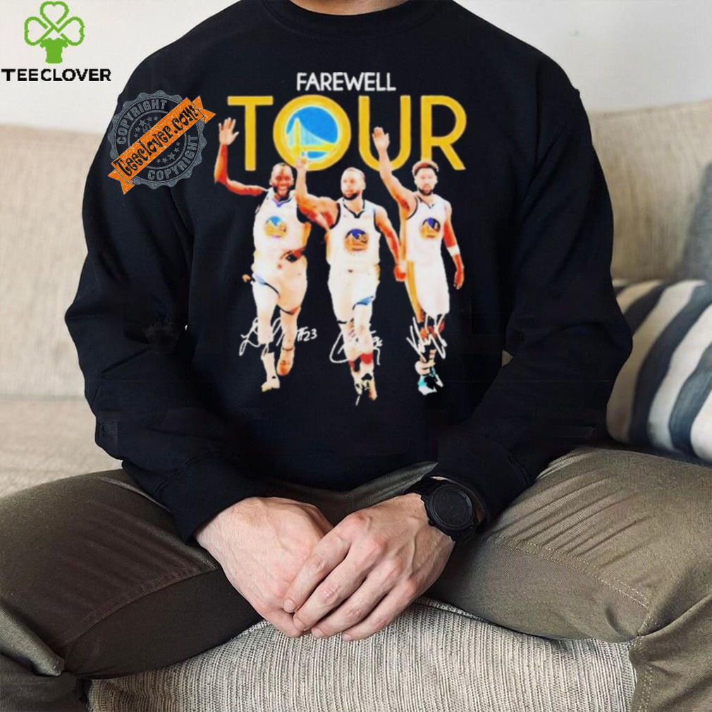 Golden State Warriors Thompson Curry Green Farewell Tour Unisex T Shirt Golden State Warriors Thompson Curry Green Farewell Tour Unisex T Shirt