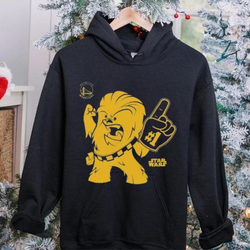 Golden State Warriors Toddler Star Wars Chewie #1 Fan T Shirt