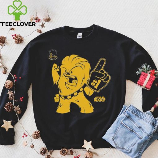 Golden State Warriors Toddler Star Wars Chewie #1 Fan T Shirt