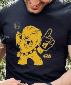 Golden State Warriors Toddler Star Wars Chewie #1 Fan T Shirt