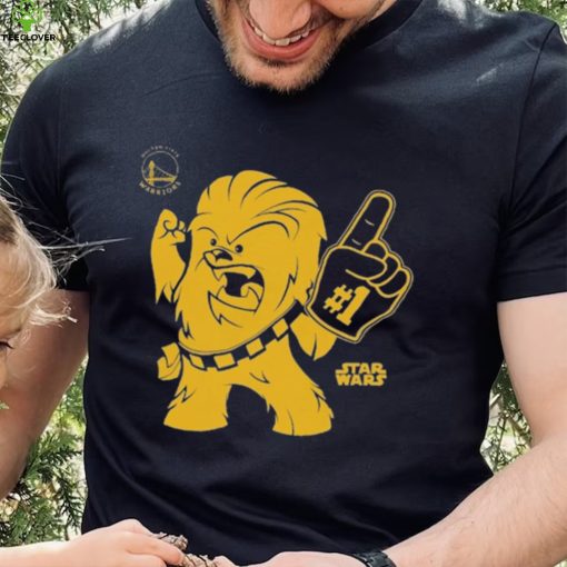 Golden State Warriors Toddler Star Wars Chewie #1 Fan T Shirt