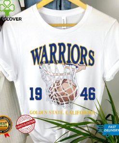 Golden State Warriors basketball NBA est 1946 California logo shirt