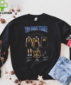 Golden State Warriors the core three Klay Thompson Stephen Curry Draymond Green shirt 1 Golden State Warriors the core three Klay Thompson Stephen Curry Draymond Green shirt