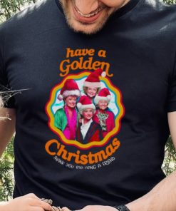 Golden White Christmas shirt