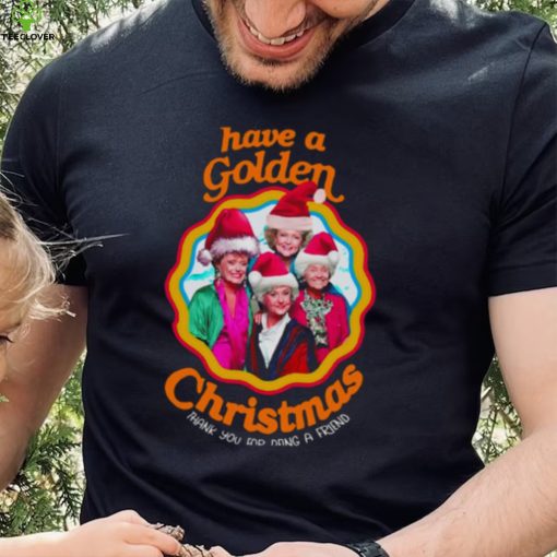 Golden White Christmas shirt