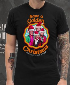 Golden White Christmas shirt