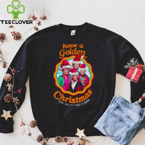 Golden White Christmas shirt