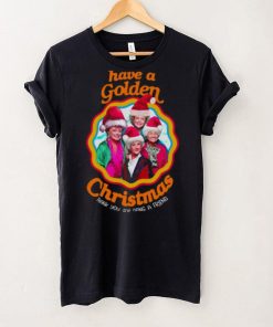 Golden White Christmas shirt