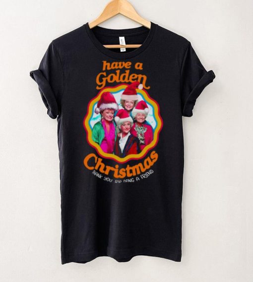 Golden White Christmas shirt