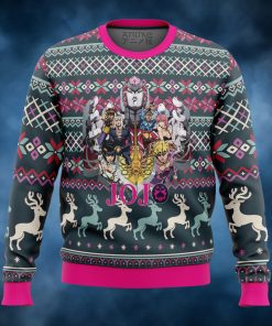 Golden Wind Jojo’s Bizarre Adventure Ugly Christmas Sweater