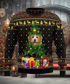 Goldendoodle Pine Ugly Christmas Sweater Special Gift For Men Women