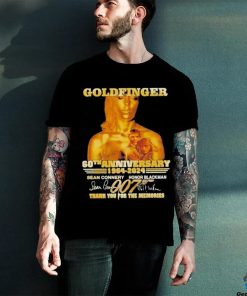 Goldfinger 60th Anniversary 1964 2024 Thank You For The Memories signatures T Shirt