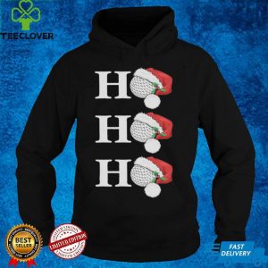 Golf Balls Ho Ho Ho Merry Christmas hoodie, sweater, longsleeve, shirt v-neck, t-shirt