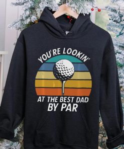 Golf Fathers Day Lookin at the Best Dad by Classic T Shirt