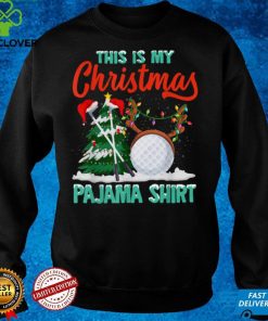 Golf This is My christmas pajama hoodie, sweater, longsleeve, shirt v-neck, t-shirt mens womens T Shirt
