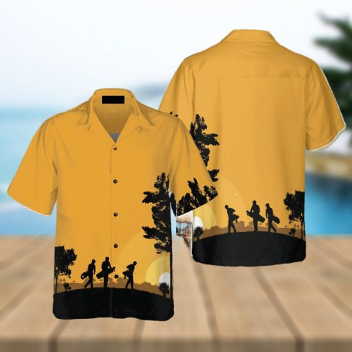 Golfers At Dusk Hawaiian Shirt Aloha Summer For Men And Women Gift