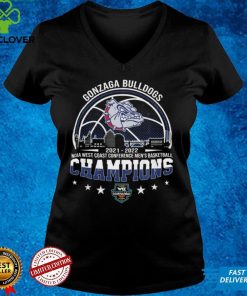 Gonzaga Bulldogs 2021 2022 NCAA West Coast Men's Basketball Champions Graphic Unisex T Shirt, Sweatshirt 1 Gonzaga Bulldogs 2021 2022 NCAA West Coast Men's Basketball Champions Graphic Unisex T Shirt, Sweatshirt