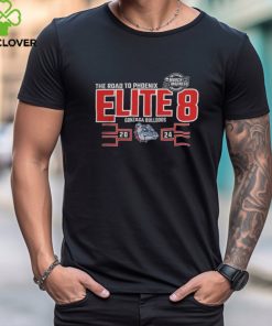 Gonzaga Bulldogs 2024 March Madness Elite Eight Tee Shirt