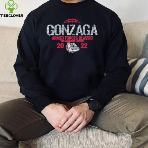 Gonzaga Bulldogs Armed Forces Classic USS Abraham Lincoln 2022 Shirt