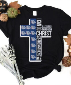Gonzaga Bulldogs I Can Do All Things Through Christ Who T Shirt