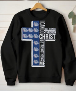 Gonzaga Bulldogs I Can Do All Things Through Christ Who T Shirt