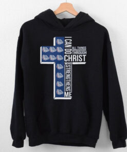 Gonzaga Bulldogs I Can Do All Things Through Christ Who T Shirt