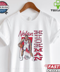 Gonzaga Bulldogs Nolan Hickman graphic shirt